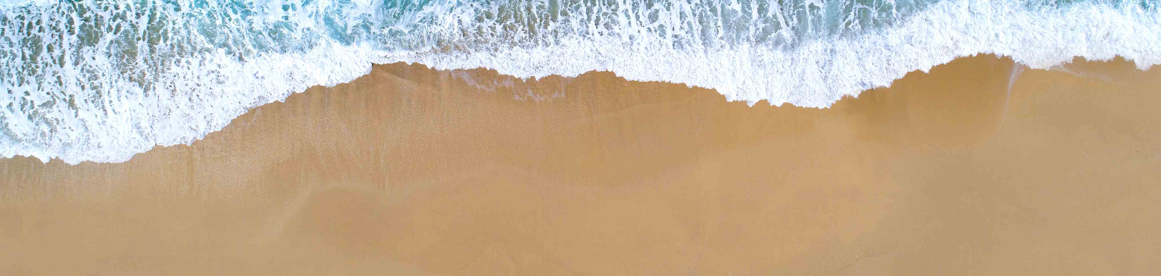 Sand and waves on Port Aransas Beach