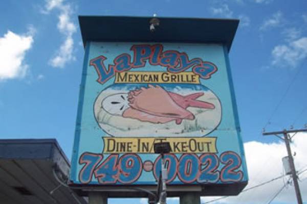 La Playa Mexican Grill Delicious mexican food including amazing shrimp and crab stuffed enchiladas and daily fresh fish specials. Plus all the Tex Mex we all love so much. Over 70 types of tequilas to create your dream margarita. Great food and superb service.