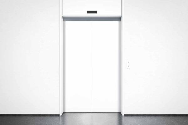 An elevator in a vacation rental