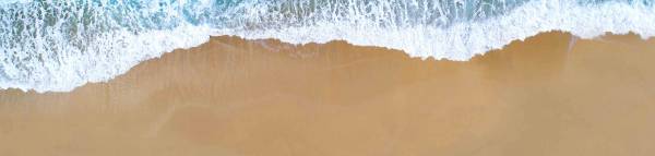 Sand and waves on Port Aransas Beach