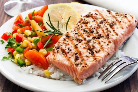 grilled salmon grilled salmon